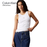 ราคา CALVIN KLEIN เสื้อกล้ามผู้หญิง ทรง Slim รุ่น J224762 YAF สีขาว (23713134062)