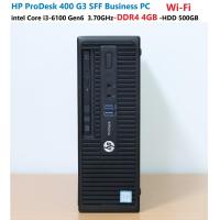 ราคา HP ProDesk 400 G3 SFF Business PC intel Core i3 6100 Gen6 3 70GHz DDR4 4GB HDD 500GB Wi Fi (17693152202)