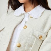 ราคา Moonland Weekend Crop tweed Jacket (20510423761)