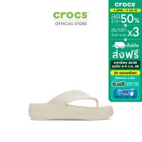 ราคา CROCS รองเท้าแตะผู้หญิง GETAWAY GROOVE PLATFORM FLIP รุ่น 210700 0LH SANDSTONE (24146322488)