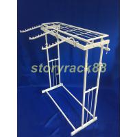 ราคา ราว 3 แขนตะแกรงบน ราวแขวนผ้า ราวแม่ค้า ราวขายเสื้อ (22148319964)