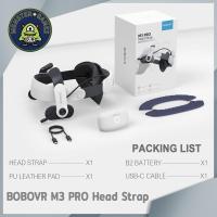 ราคา BOBOVR M3 Pro Head Strap สำหรับ Meta Quest 3 สายรัดหัว อุปกรณ์เสริม Oculus อุปกรณ์เสริม Meta BOBO VR แท่นชาร์จแบต Bobovr แท่นชาร์จแบต B2 (21398599465)