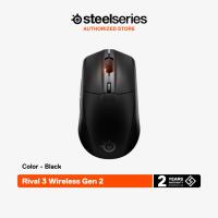 ราคา SteelSeries Rival 3 Wireless Gen 2 Gaming Mouse เม้าส์เกมมิ่ง 6 ปุ่ม 18000 DPI TrueMove Air Sensor (24470746168)