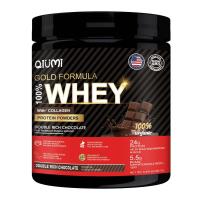 ราคา QiuMi Whey Protein Isolate เวย์โปรตีนผง BCAA 24g อาหารเสริมโปรตีน เวย์ โปรตีน Isolate สร้างกล้ามเนื้อ เวย์โปรตีนไอโซเลต รสช็อกโกแลต 2LB (23180716284)