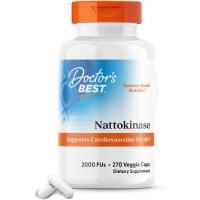 ราคา Doctors Best Nattokinase ถั่วหมักญึ่ปุ่น 2 000 FU of Enzyme 90 270 VC (22115734123)