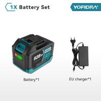 ราคา สต๊อกกรุงเทพ แบตเตอรี่ 21V แบตเตอรี่ลิเธียมแบบชาร์จไฟได้ 388VF 928VF ตัวบ่งชี้ความจุแบตเตอรี่สำหรับ Makita 18V ประแจไฟฟ้า สว่าน เครื่องมือไฟฟ้า (23585793805)