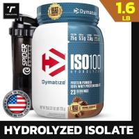 ราคา Dymatize ISO100 Hydrolyzed Protein Powder 100 Whey Isolate Protein 1 6 Lbs 23 Servings เวย์โปรตีนไอโซเลท Chocolate (24471161154)