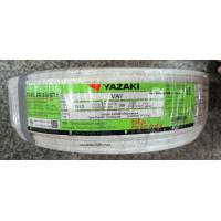 ราคา THA IYAZAKI สายไฟ สายคู่ VAF 2x1 5 ไทยยาซากิ ยกม้วน ความยาว 100เมตร สินค้ารวมภาษีแล้ว (21190889233)