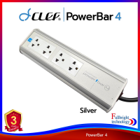 ราคา Clef Audio PowerBar 4 ปลั๊กกรองไฟคุณภาพ ยาว 2 เมตร รองรับกำลังไฟสูงสุด 3450 วัตต์ ไฟไม่ตก ไม่กระชาก รับประกันศูนย์ 3 ปี (10355593187)