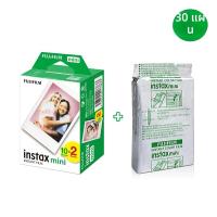 ราคา ต้นกําเนิด Fujifilm Instax Mini ฟิล์มกระดาษ 10 60 แผ่นสําหรับ Fuji Instant Film กล้อง Instax Mini 12 11 9 40 70 90 Link Liplay EVO (23007144851)
