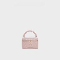 ราคา CHARLES KElTH CK2 80782534 กระเป๋าใส่กล่องแบบพกพาโซ่เพชรคลาสสิกสำหรับผู้หญิง (24098257893)
