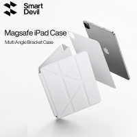 ราคา SmartDevil Magsafe iPad Case for iPad Pro iPad Air 5 iPad Air 4 iPad 10th Gen iPad mini 7 iPad Mini 6 13 10 9 12 9 11 8 3 inch Folding Protect Case with Pencil Holder Tablet Case (21356863898)