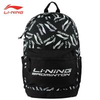 ราคา Li Ning 100 แบตมินตันของแท้กระเป๋ากระเป๋าสะพายหลังกีฬาสำหรับทั้งหญิงและชายน้ำหนักเบากระเป๋าคอมพิวเตอร์ความจุมากกระเป๋าเป้สะพายหลังกลางแจ้งกระเป๋าเป้เก็บของลำลองสำหรับนักเรียนสีดำและสีขาว ABSR122 8 (23