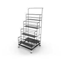 ราคา kefva ชั้นวางขวดน้ำมัน ชั้นวางขวด 4 ชั้น มีล้อเลื่อน ขนาด 44x44x96 cm ชั้นวางน้ำมัน ชั้นน้ำมัน ชั้นวางขวดน้ำมันเครื่อง ชั้นขายน้ำมัน ชั้นวางขวดน้ำอัดลม ชั้นวางขวดสเปรย์ ชั้นวางใส่ขวดมาตรฐานได้ 20 ขวด 