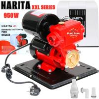 ราคา NARITA ปั้มน้ำอัตโนมัติ ปั๊มน้ำ 950W 1 5HP รุ่นงานหนัก PRO XXL Series ปั๊มน้ำออโต้ รุ่นใหม่ฝาครอบตัวใหญ่ แรงขึ้น ประหยัดขึ้น ปั๊มเปลือย ปั้มน้ำปั้มน้ำแรงดัน ปั้มน้ำออโต้ Automatic Water Pump แถมฟรี ฟุ