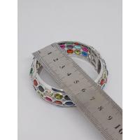 ราคา กำไลเงินเเท้92 5 ล้อมพลอยนพเก้า ความกว้าง 6เซนติเมตร พร้อมส่ง (21705805833)