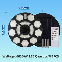 ราคา KKSKY ไฟโซล่าเซลล์ ไฟUFO 2000W ไฟโซล่าเซลถนน ไฟภายนอกอาคาร ไฟถนน ไฟถนนโซล่าเซลล์ ไฟถนนเซลล์สุริยะ ไฟ LED พลังงานแสงอาทิตย์ Solar Street Light ไฟเซลล์สุร แสงสีขาว กันน้ำ ไฟถนนลานบ้าน สวน แบตเตอรี่โซล่า