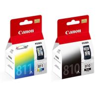 ราคา Canon PG 810 Black CANON CL 811 TRI COLOR Made in Japan (680770224)