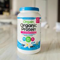 ราคา โปรตีนจากพืช ORGAIN ORGANIC PORTEIN VANILLA BEAN 43 2oz 2 7lb 1 22kg (22973456877)