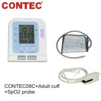 ราคา CONTEC 08C LCD Digital Blood Pressure Monitor BP monitor SPO2 sensor Adult Probe (22381066350)