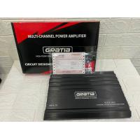 ราคา GRATIA เพาเวอร์แอมป์ AB 4CH กำลังขับดี 8นิ้วเอาอยู่ เสียงดี แบรนด์ดังMD 4 70 ของแท้ รับประกันจากศูนย์แถมสติเกอร์ (9508179647)
