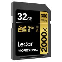 ราคา Lexar 32GB SDHC Professional 2000x 300MB s (8017045)
