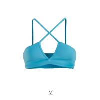 ราคา SS2025 OCEAN BLUE SINGLET BRA บราใส่ว่ายน้ำ มีฟองน้ำในตัวผ้าหนา กัน UV UPF 50 (24165400845)