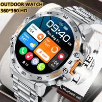 ราคา LIGE Smart Men Watch Health Monitoring Bracelet Outdoor Flashlight Smart Bluetooth Call Watch Men For Android iOS Box (23104934044)