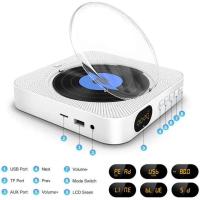 ราคา เครื่องเล่นซีดี Bluetooth FM CD SD เครื่องเล่นซีดีพกพา เครื่องเล่นติดผนัง USB ไดรฟ์เครื่องเล่น MP3 3 5 มม เครื่องเล่น (20041443068)