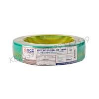 ราคา BCC สายไฟ THW 6 sq mm ราคาแบ่งเมตร มีทุกสี IEC01 450 750V สายทองแดง สายไฟฟ้า บางกอกเคเบิ้ล THW6 (12632365313)
