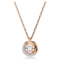 ราคา Swarovski สินค้าใหม่ Dextera สร้อยคอพร้อมจี้เพชรสีขาวทรงกลมสีโรสโกลด์ สร้อยคอแฟชั่นผู้หญิงเงินแท้ 925 XL MGJS2548120548 ต่างหูคู่รักสไตล์ดีไซน์คลาสสิก ของขวัญพิเศษสำหรับแฟนหรือแฟนของคุณ (22719928999)