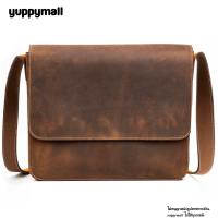 ราคา กระเป๋าสะพายข้างผู้ชาย หนังวัวแท้ 100 ทรงนอน ใส่ iPad ได้ ผลิตจากโรงงานไทย แข็งแรงทนทาน ใช้งานได้นานหลายปี (23098614990)