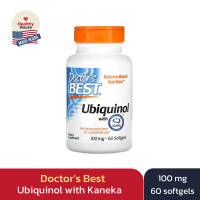 ราคา Doctors Best Ubiquinol with Kaneka 100 mg 60 softgels (22848717595)