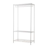 ราคา ราวแขวนผ้าพร้อมชั้นวาง 2 ชั้น KASSA HOME รุ่น FW 901347A ขนาด 90 x 45 x 180 ซม สีขาว (18933481281)
