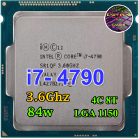 ราคา CPU Intel Core i7 4790 4คอ 8เทรด 84W LGA 1150 ฟรีซิลิโคน1ซอง (4209530561)