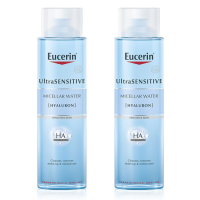 ราคา Eucerin Ultrasensitive Hyaluron Micellar Water ยูเซอรีน อัลตร้า เซ็นซิทีฟ ไฮยาลูรอน ไมเซลล่าร์ วอเทอร์ 400ml 2ขวด (1671110551)
