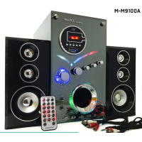 ราคา Music D J M M9100A Speaker 2 1Ch BLUETOOTH FMUSBSDMic ลำโพงพร้อมซับวูฟเฟอร์ (3246230655)