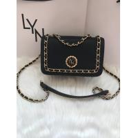 ราคา กระเป๋าสะพายข้าง LYN หน้าโซ่ รุ่น 8 นิ้ว มีอุปกรณ์ครบ รุ่นตามหาเเต่งโซ่สีทอง (14060137065)