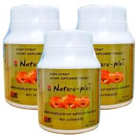 ราคา Nature plus เห็ดหลินจือแดงสกัด เนเจอร์พลัส 3 กระปุก X 50 แคปซูล (155616818)