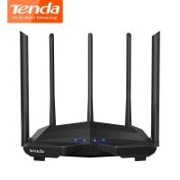 ราคา Tenda เร้าเตอร์ไวเลส รุ่น AC11 5 เสาอากาศ 2 4G 5 0GHz Smart Dual Band AC1200 Wireless WiFi Router Wi Fi Repeater (19541331076)