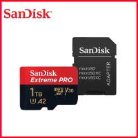 ราคา SanDisk Extreme Pro microSDXC A2 เมมเมอรี่การ์ด 16GB 32GB 64GB 128GB 256GB 512GB 1TB A1 A2 SDSQXCD เมมกล้องวงจรปิด (24387430100)