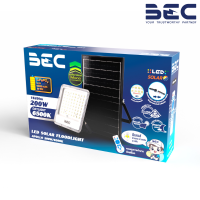 ราคา BEC โคมไฟโซล่าเซลล์ SOLAR CELL LIGHT รุ่น APOLLO ขนาด 100W 500W แสงเดย์ไลท์ 6500K (23742569119)