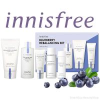 ราคา Innisfree Blueberry rebalancing set ชุดผลิตภัณฑ์ทำความสะอาดและบำรุงผิวหน้าสูตรสารสกัดบลูเบอรี่จากเกาหลีของแท้ (15715483581)