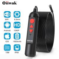 ราคา Oiiwak IP68กล้องเอนโดสโคปไวไฟขนาด2MPกันน้ำได้อุปกรณ์ท่อผนังกล้องสำหรับแอนดรอยด์งูขนาด15ม แท็บเล็ต IOS (19769347171)