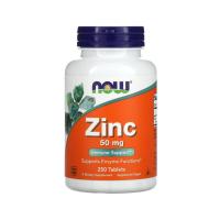 ราคา Zinc 50 mg 250 Tablets Now Foods (18840506374)