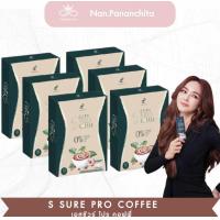 ราคา โปร6 กล่อง เอสชัวร์ โปร คอฟฟี่ กาแฟเป้ย สูตรใหม่ Ssure Pro Coffee ปนั้นชิตา (24504738318)