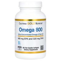 ราคา ลอตผลิตใหม่ Exp 12 2026 California Gold Nutrition Omega 800 Pharmaceutical Grade Fish Oil 80 EPA DHA (22770890475)