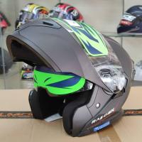 ราคา หมวกกันน็อค เต็มใบ หมวกเปิดคาง Raiden Defence Motorcycle Helmet Flip up แว่นกันแดด2 ชั้น หมวกเปิดหน้า หมวกยกคาง Touring (23701679402)