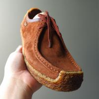 ราคา พร้อมส่งจากไทย รองเท้าหนัง Clarks Wallabee รองเท้าหนังพื้นแยม (23048203662)