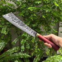 ราคา มีดแรมโบ้ Rambo อีตัด Cutting พร้าปลายตัด Machete สปาต้า มีดเดินป่า Camp ใบ 10 5 เหล็กผานไถ ตีร้อนชุบแข็ง ผิวไฟ คอทองเหลือง ด้ามไม้พยูง (21405845216)